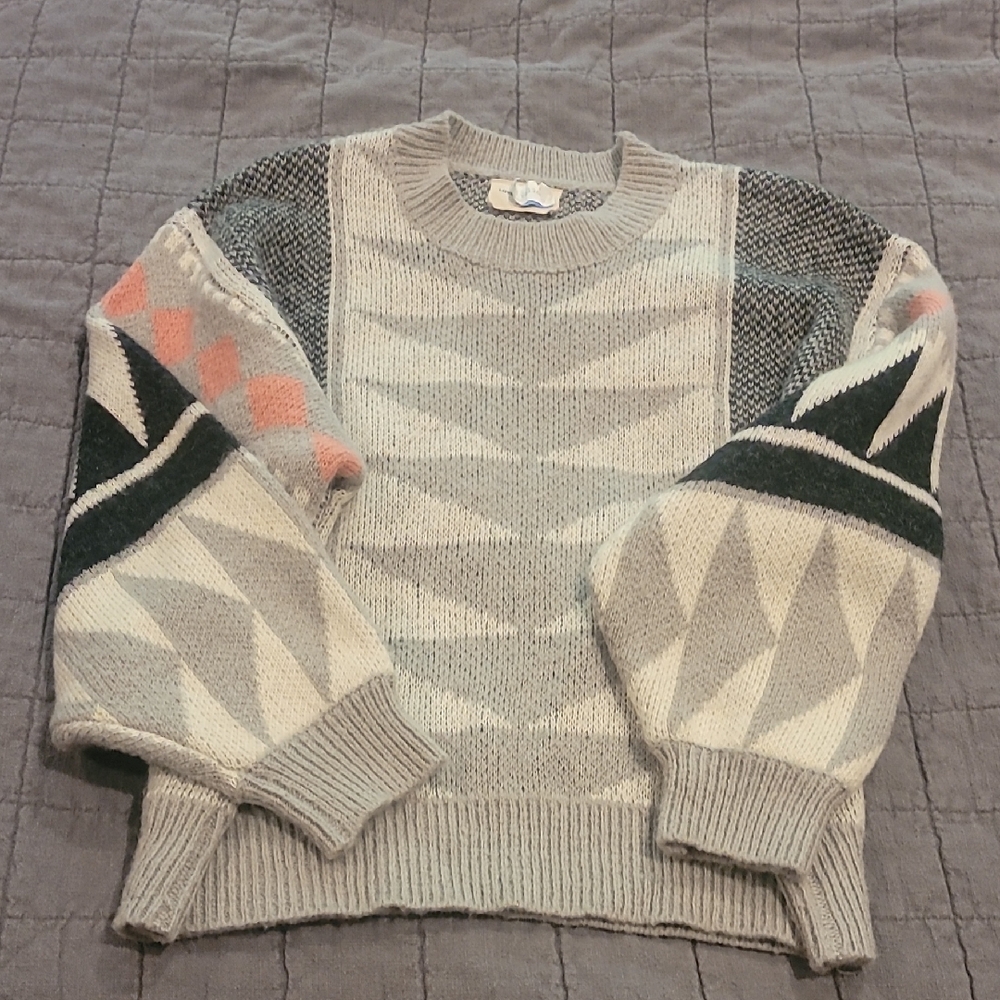 Love Gray Knit Sweater